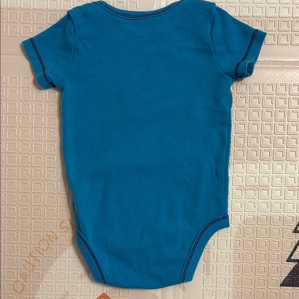 Sesame Street Blue Baby Onesie - Picture 4 of 16